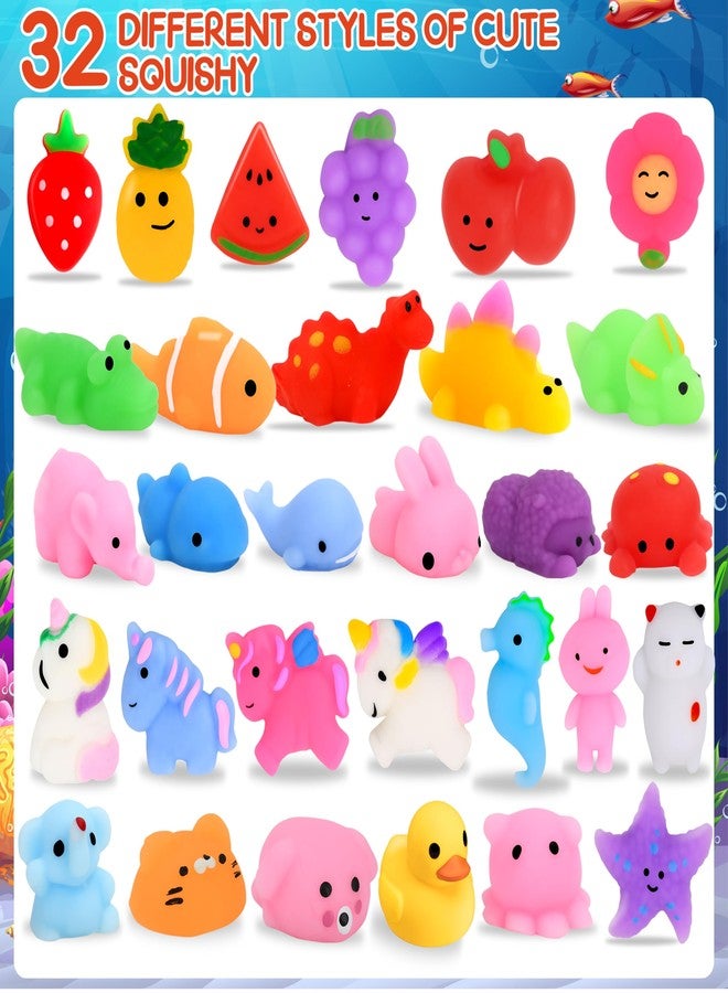 OCTERIC 32 Pack Mochi Squishy Toys Kawaii Squishies Stress Relief Toys Pack for Kids Boys Girs Party Favors Bulk Easter Egg Fillers Easter Hunt Basket Stuffers - Image 2